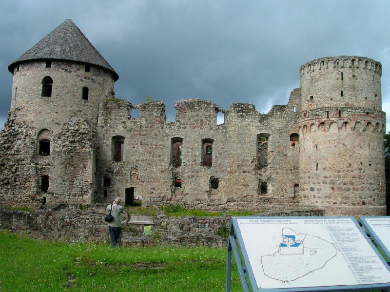 The castle of master of Livonian order