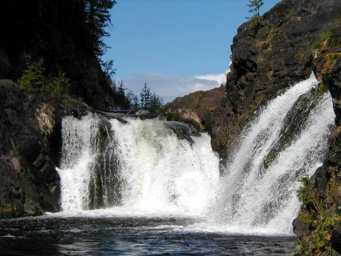 Водопад Кивач.